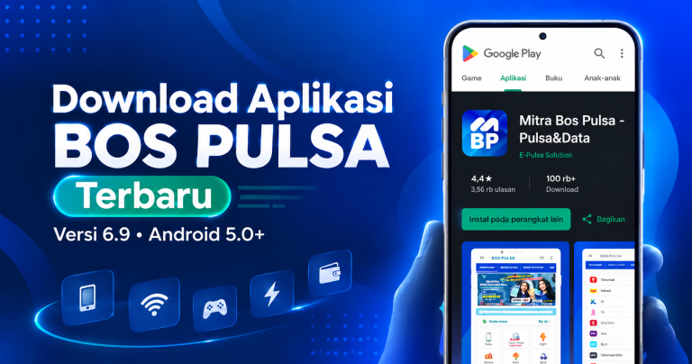 Download aplikasi BOS PULSA terbaru versi 6.9 untuk Android
