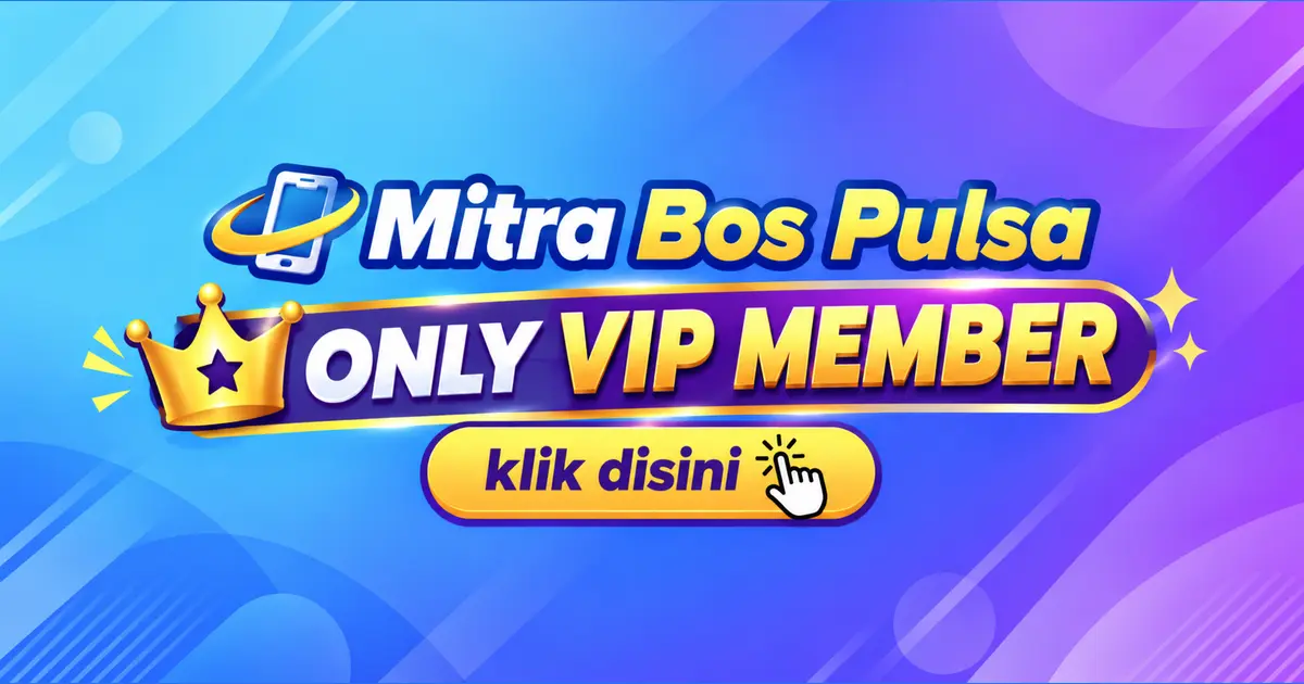 Informasi pendaftaran VIP Member Mitra Bos Pulsa untuk Semarang dan sekitarnya